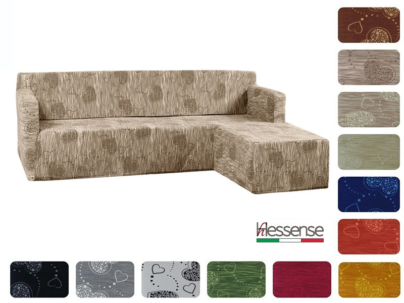 Copridivano con Penisola Brio Hessense Chaise Lounge Sinistra Cora