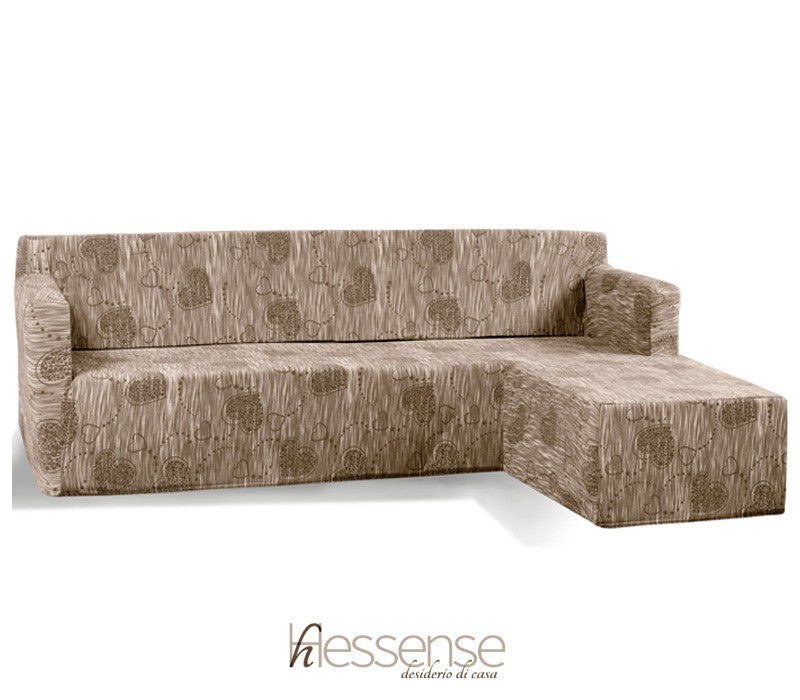 Copridivano con Penisola Brio Hessense Chaise Lounge Sinistra Cora