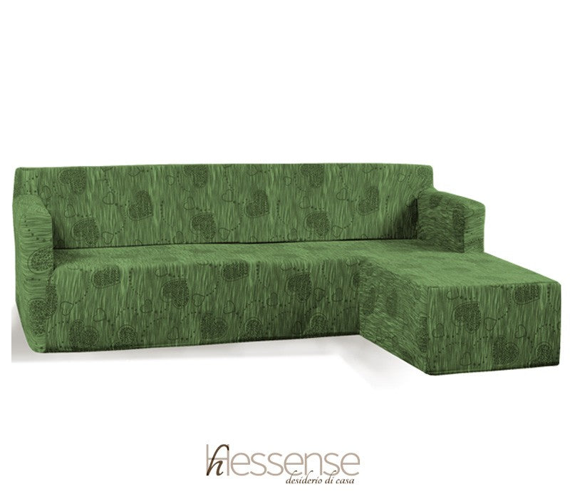 Copridivano con Penisola Brio Hessense Chaise Lounge Sinistra Cora