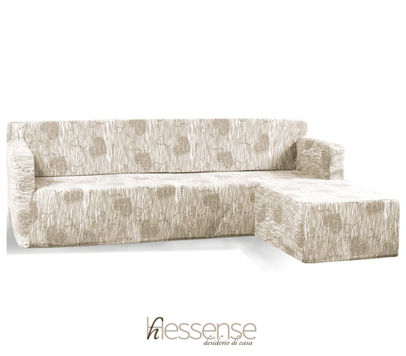 Copridivano con Penisola Brio Hessense Chaise Lounge Sinistra Cora