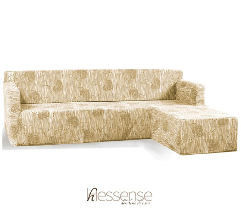 Copridivano con Penisola Brio Hessense Chaise Lounge Sinistra Cora
