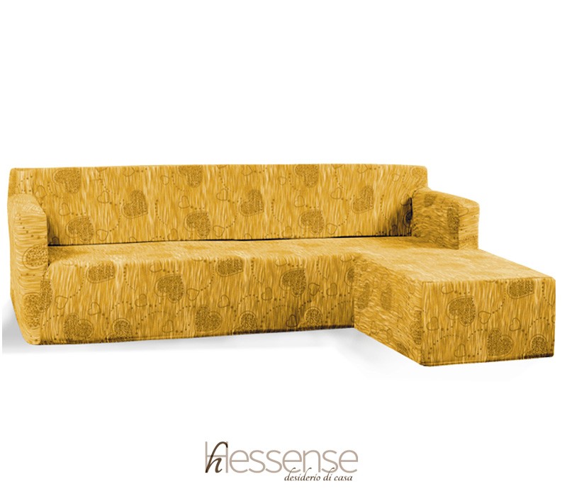 Copridivano con Penisola Brio Hessense Chaise Lounge Sinistra Cora