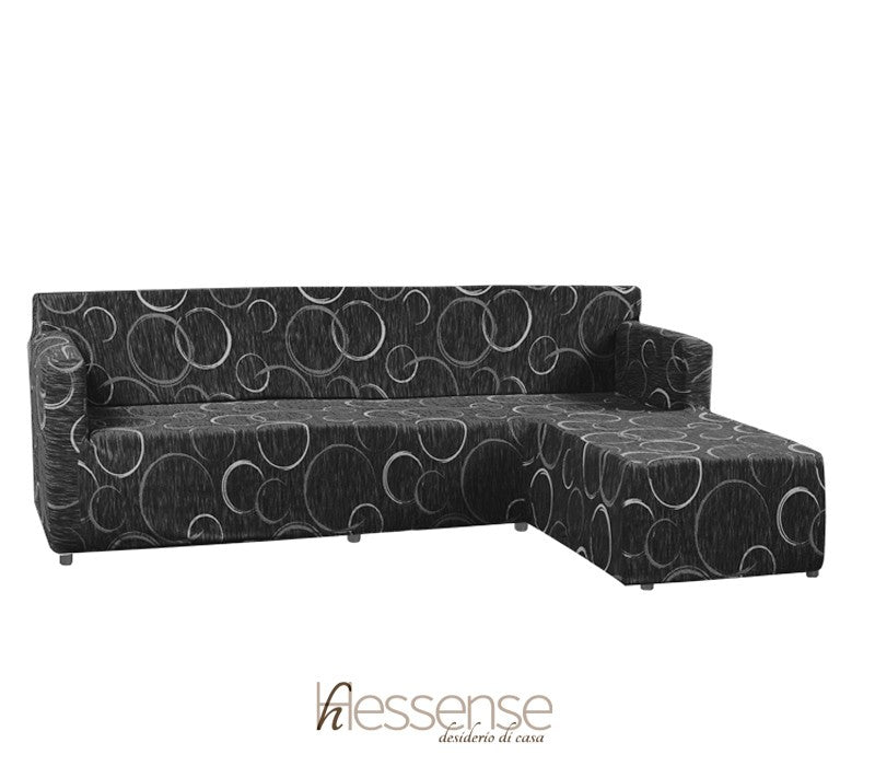 Copridivano con Penisola Brio Hessense Chaise Lounge Destra Cerchio