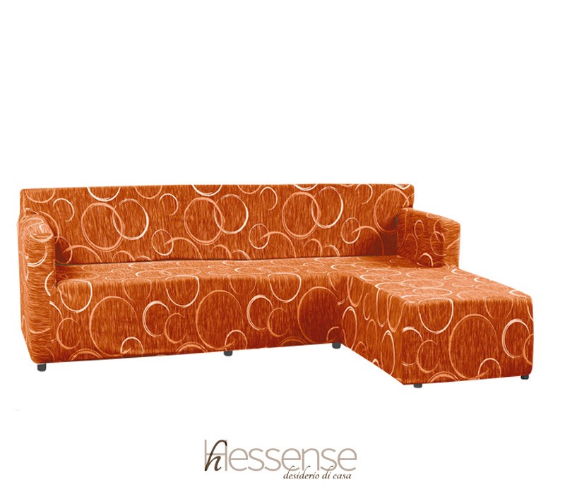 Copridivano con Penisola Brio Hessense Chaise Lounge Destra Cerchio