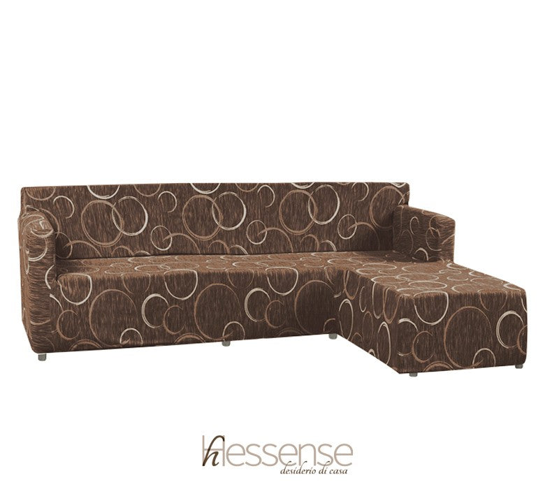 Copridivano con Penisola Brio Hessense Chaise Lounge Destra Cerchio