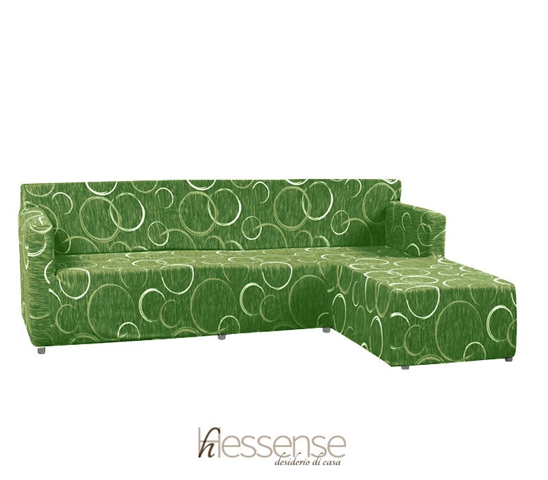Copridivano con Penisola Brio Hessense Chaise Lounge Destra Cerchio