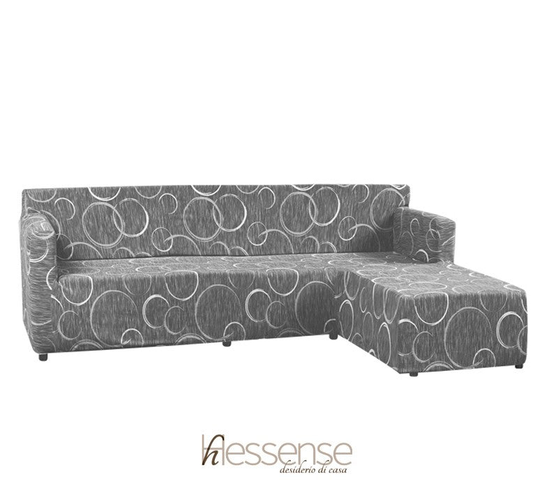 Copridivano con Penisola Brio Hessense Chaise Lounge Destra Cerchio