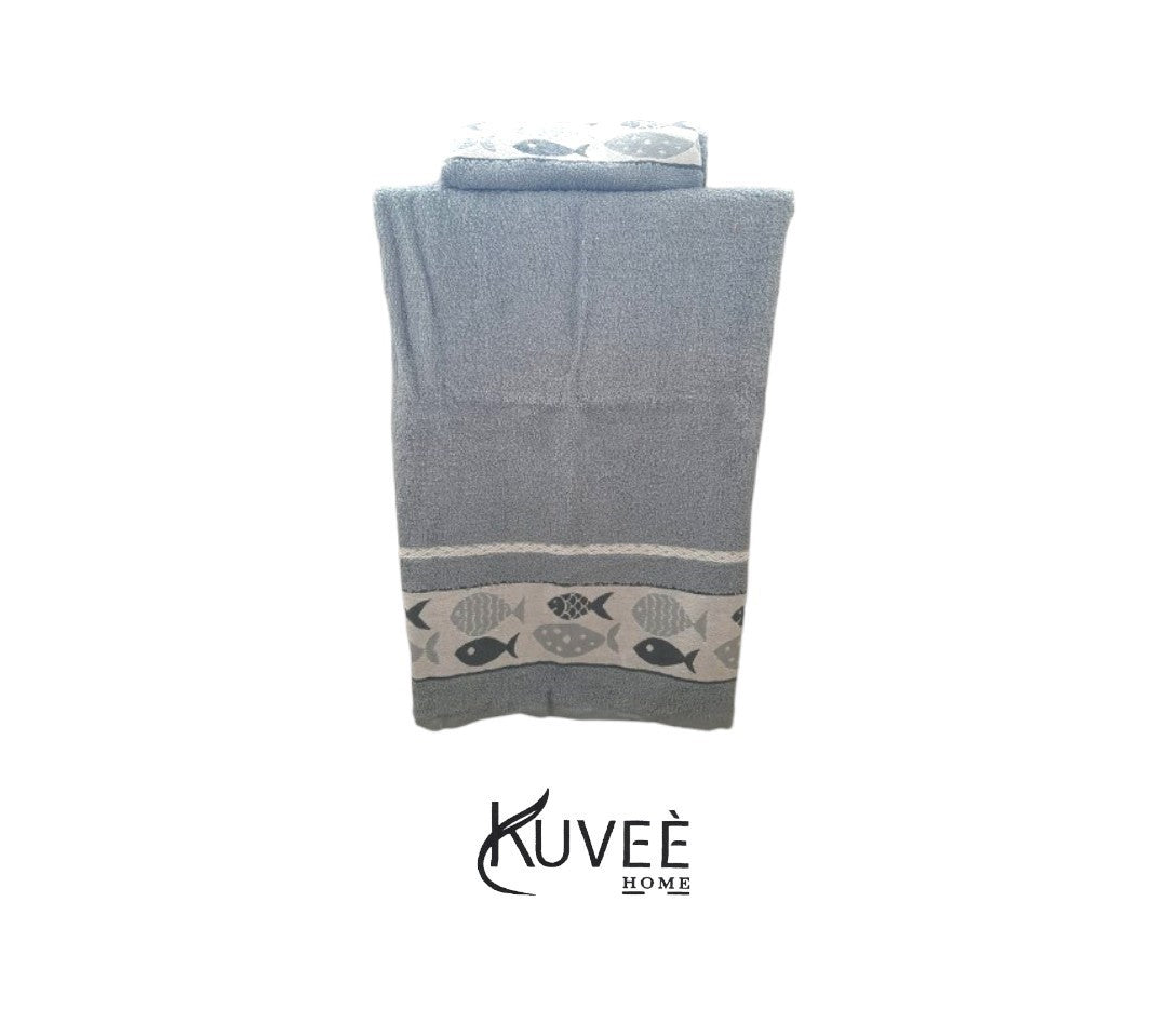 Set Asciugamani 1+1 "Haiti" Kuveè