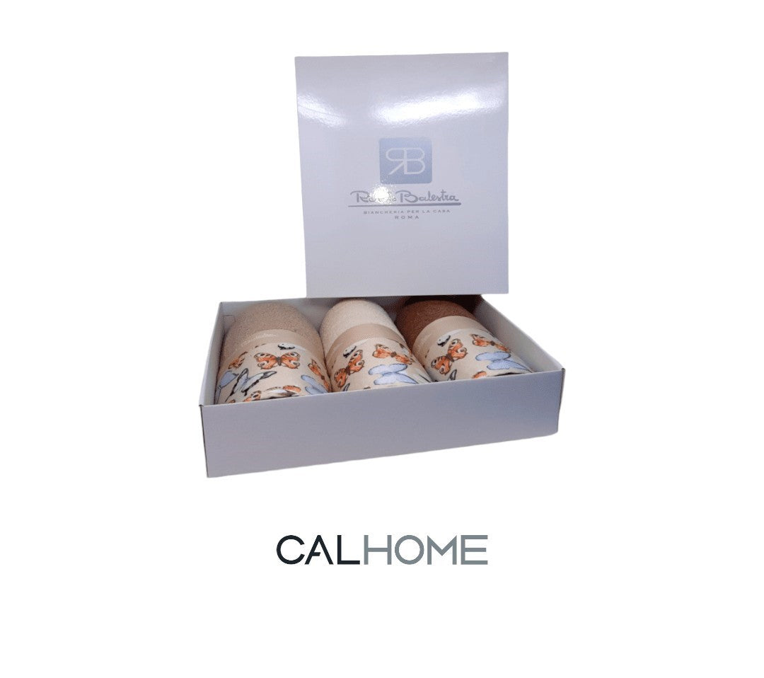 Set Asciugamani 3+3 Renato Balestra