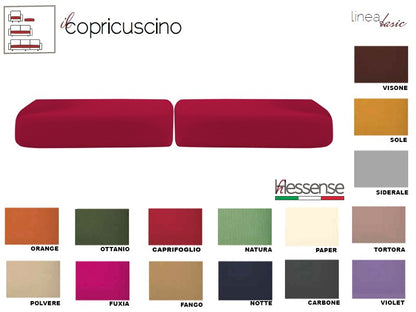 Coppia Copricuscini Brio Basic "Hessense"