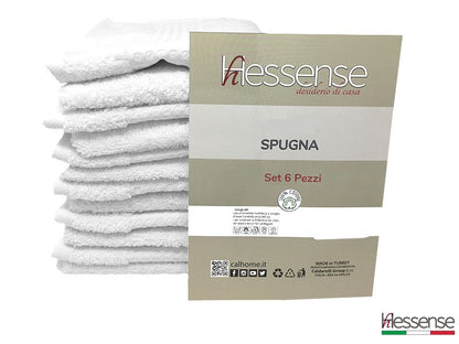 Set 6 Asciugamani Ospite 40x60cm Hessense