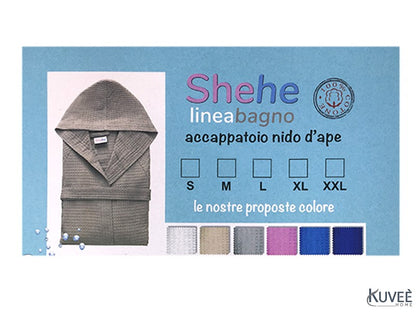 Accappatoio Nido d'ape Kuveè "Shehe"