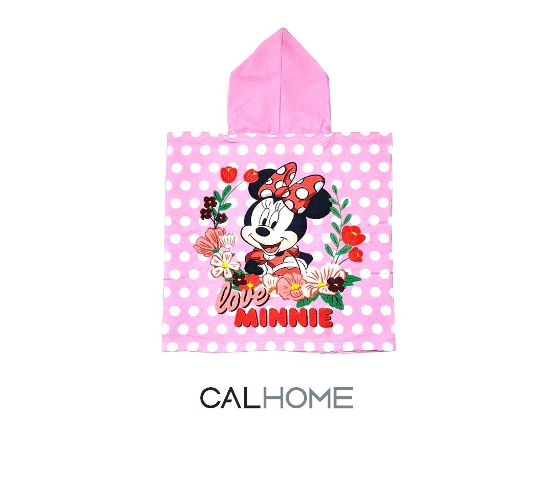 Poncho Disney "Minnie"