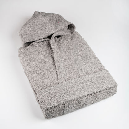ACCAPPATOIO CAREZZA PER ADULTI, DONNA/UOMO/UNISEX CON CAPPUCCIO, IN SPUGNA
